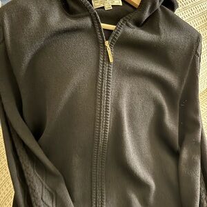 St. John Collection Black Knit Jacket